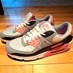 Men's Nike Air Max 90 white/pink